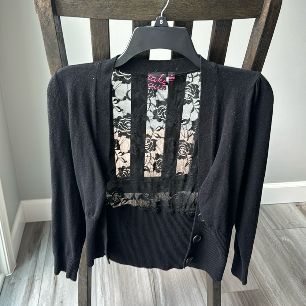 Black sweater